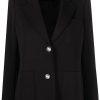 Donne isola fluviale Abiti | Blazer A Maniche Lunghe - Donna - Poliestere/Poliestere/Elastan - 10 - Nero