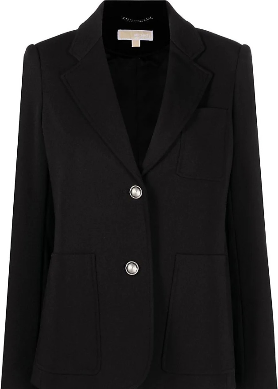 Donne isola fluviale Abiti | Blazer A Maniche Lunghe - Donna - Poliestere/Poliestere/Elastan - 10 - Nero