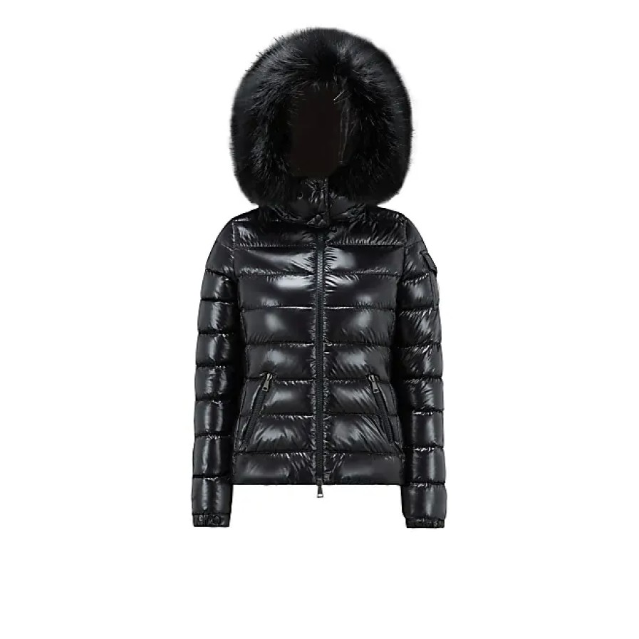 Donne Moncler Giacche | Piumino Corto Badyf Nero Taglia 5