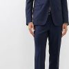 Uomini Paul Smith Abiti | Zegna - Abito Monopetto In Misto Lana - Uomo - Navy Scuro