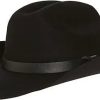 Uomini Stetson Cappelli | Cappello Da Cowboy In Lana Feltrata In Nero A Nordstrom, Taglia Piccola