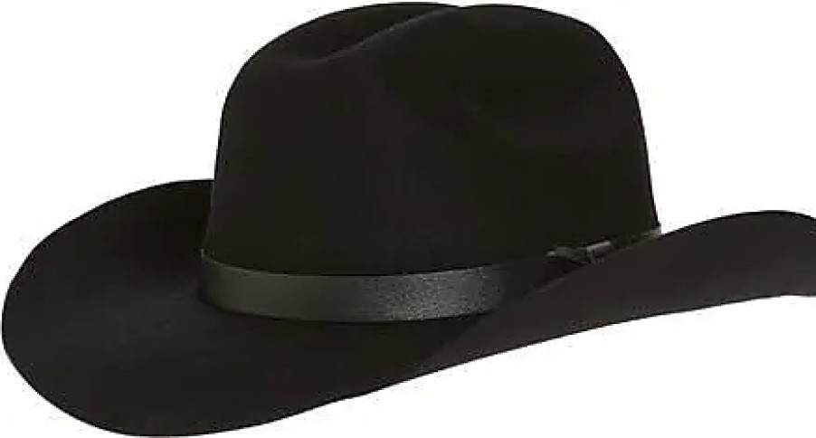 Uomini Stetson Cappelli | Cappello Da Cowboy In Lana Feltrata In Nero A Nordstrom, Taglia Piccola