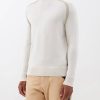 Uomini Thom Sweeney Maglioni | Maglione Gordon In Lana Vergine Con Collo Alto - Uomo - Beige