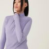 Donne Madewell Maglioni | Cerniera A Un Quarto Da Donna, Colore Viola Hush, Taglia Media