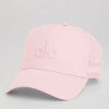 Donne CC Tappi | Cappello Da Camionista Del Distretto In Rosa Cipria | Alo Yogaae