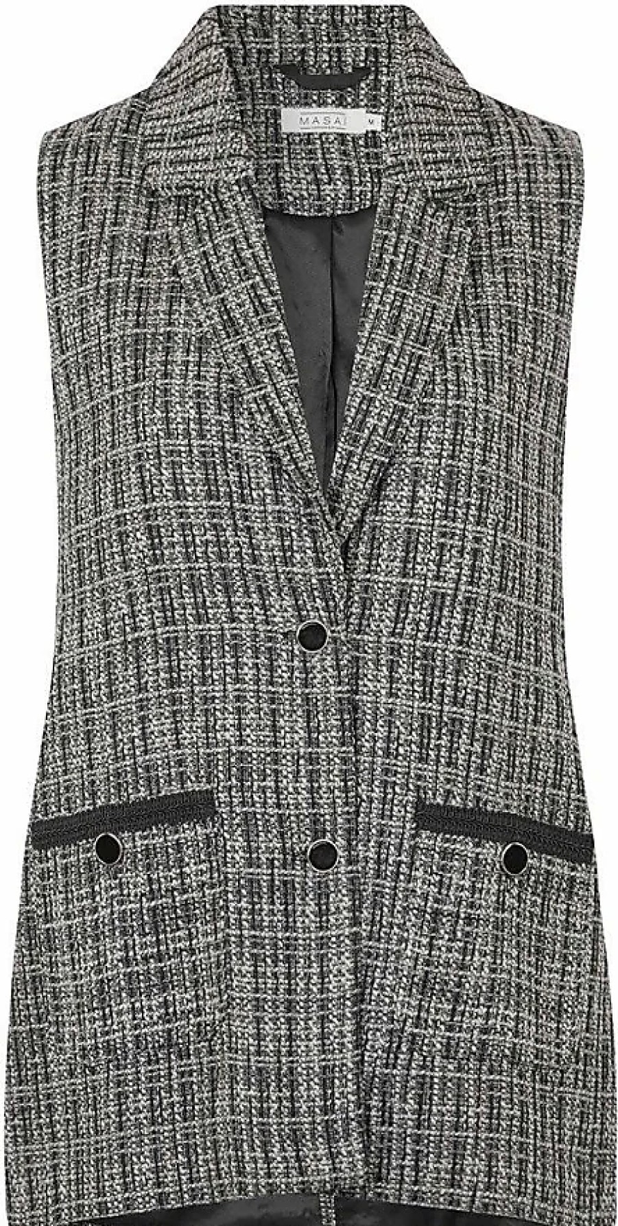 Uomini Moncler Gilet | Gilet Blazer Jasmijal