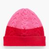 Donne Boden Cappelli Invernali | Berretto Cable - Colorblock - Rosa Francese - 001 Talbots