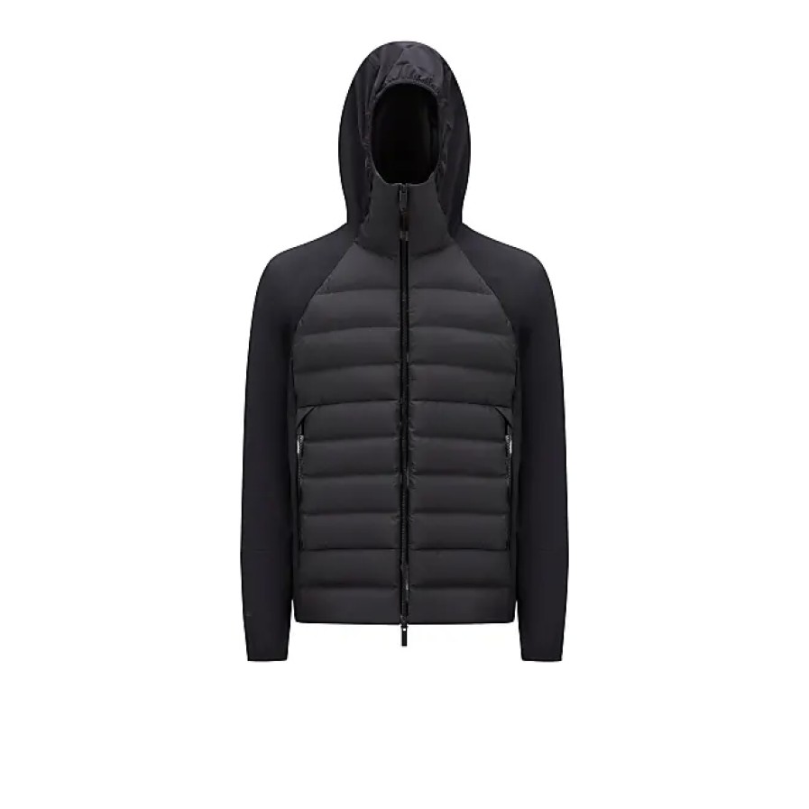 Uomini Moncler Giacche | Piumino Corto Viaur Nero Taglia 0