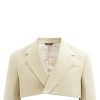 Uomini Paul Smith Abiti | Blazer Corto In Cotone - Uomo - Beige