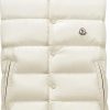 Uomini Moncler Gilet | Gilet In Piumino Tibb Beige Taglia 3