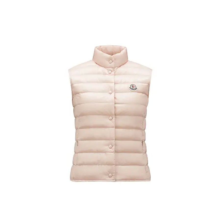 Donne Moncler Gilet | Gilet Liane Rosa Taglia 3