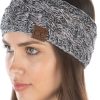 Donne Jacquemus Cuffie Antirumore | Fascia Per Capelli Invernale Scalda Orecchie In Maglia Calda Da Donna - Grigio A 4 Tonalita 31