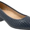 Donne Allegria Scarpe Di Pelle | Scarpa A Punta Intrecciata In Giada Blu Scuro A Nordstrom, Taglia 10.5