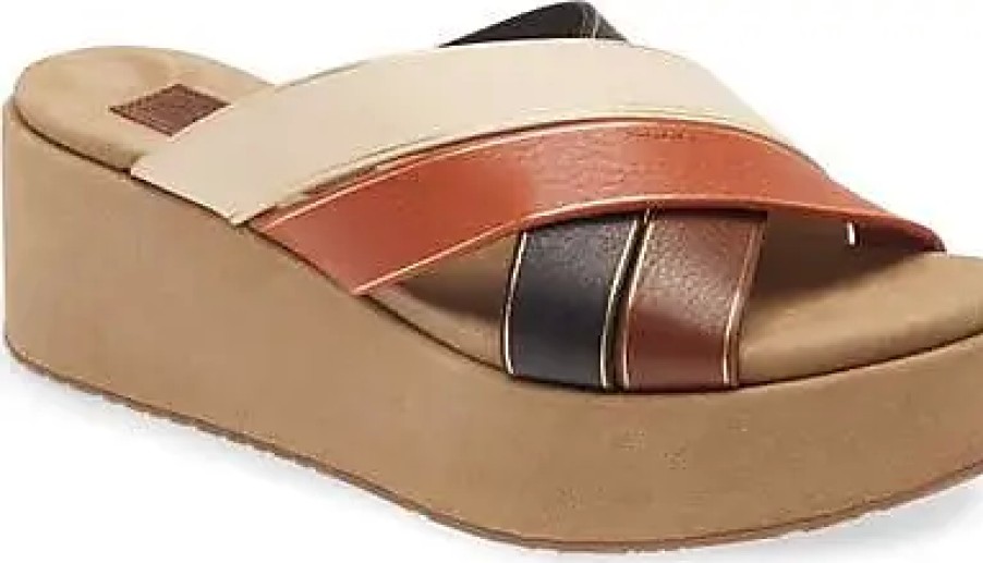 Donne Caramelle Scarpe Con Plateau | Sandalo Con Plateau Nirou In Multi Vacchetta A Nordstrom, Taglia 7Us