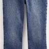 Donne Madre Jeans | Jeans Baby Kick A Vita Media Da Donna Vintage Scuri Boden