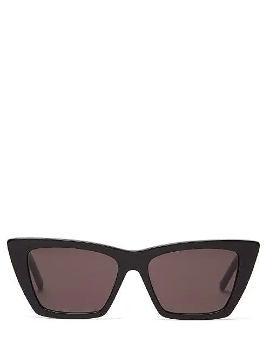 Donne Gucci Occhiali Da Sole | Occhiali Da Sole Mica Cat-Eye In Acetato - Donna - Neri