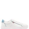 Donne adidas Scarpe Estive | Scarpe Da Ginnastica In Pelle Alodie - Donna - Blu Bianco