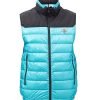 Uomini Moncler Gilet | Gilet Trapuntato In Piumino Con Toppa Con Logo Ortac - Uomo - Blu Multi