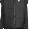 Donne Moncler Gilet | Gilet Imbottito Sportivo Classico Idrorepellente Therma-Fit In Nero / Bianco Su Nordstrom, Taglia X-Small