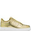 Donne Loewe Scarpe Estive | Scarpe Da Ginnastica Air Force 1 Sp Metallic Gold - Donna - Poliammide/Gomma/Poliuretano Termoplastico (Tpu) - 16.5