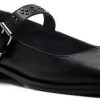 Donne Prada Scarpe Di Pelle | Rumor Mary Jane Piatta In Pelle Nera A Nordstrom, Taglia 6,5