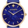 Donne Ferragamo Orologi | Orologio Celestial Con Cinturino In Pelle, 40Mm In Blu A Nordstrom