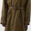 Uomini Paul Smith Cappotti | Trench Kieran In Misto Cotone - Uomo - Cachi