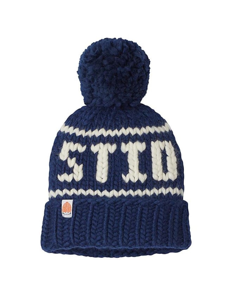 Donne Boden Cappelli Invernali | Berretto Unisexstik In Blu Navy | Lana