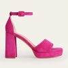 Donne Nove ovest Scarpe Con Plateau | Sandali Con Plateau E Tacco Festival Pink Donna Boden