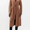 Donne Alo Yoga Cappotti | Cappotto S Max Mara Calla - Donna - Marrone