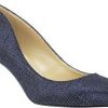 Donne Allegria Scarpe Di Pelle | Pompa Cindy In Blu Navy A Nordstrom, Taglia 10-10,5Us