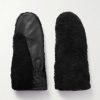 Uomini Tutti i santi Guanti | Guanti In Shearling - Nero - Taglia Unica