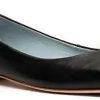 Donne Prada Scarpe Di Pelle | Piatto In Pelle Napa Con Punta Quadrata Nero A Nordstrom, Taglia 6.5