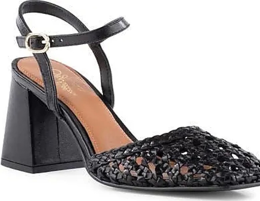 Donne Prada Scarpe Di Pelle | Pompa Bali In Nero A Nordstrom, Taglia 6.5