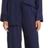 Donne Karen Neuburger Abbigliamento Da Salotto | Pigiama Oversize Classico E Alla Moda In Soprabito Blu Scuro Presso Nordstrom, Taglia X-Small