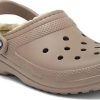 Donne Birkenstock Pantofole | Zoccolo Classico Foderato In Fungo/Osso A Nordstrom, Taglia 10 Da Donna