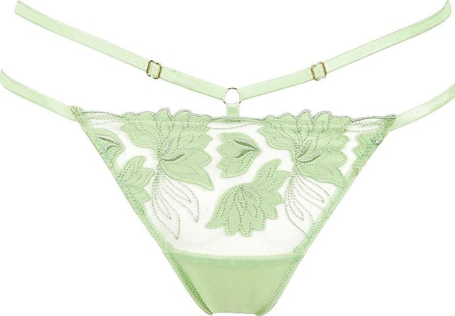 Uomini Intimo Calvin Klein Biancheria Intima | Isla Thong Verde Cenere