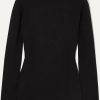 Donne Nike Maglioni | Maglione In Misto Seta Elasticizzato - Nero - X Small, Small, Medium, Large