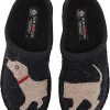 Donne Avelignese Pantofole | Pantofole Da Donna Doggy Slipper (Captains Blue).