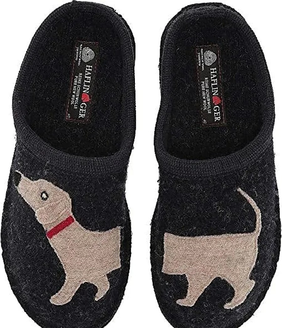 Donne Avelignese Pantofole | Pantofole Da Donna Doggy Slipper (Captains Blue).