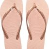 Donne Havaianas Infradito | Infradito Sottile In Cristallo In Rosa Da Balletto A Nordstrom, Taglia 11