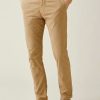 Uomini polo Ralph Lauren Pantaloni | Chino In Cotone Cortina Beige Cammello