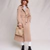 Donne Burberry Cappotti | Trench Oversize Da Donna In Cotone, Autunno/Inverno, Taglia Cappotti-Donna-S, Colore Beige / Beige