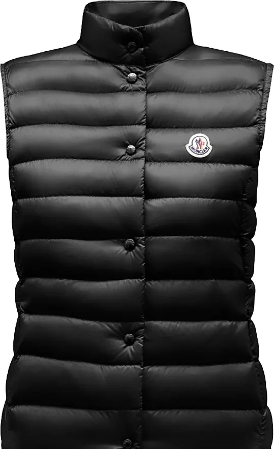 Donne Moncler Gilet | Gilet In Piumino Liane Nero Taglia 1