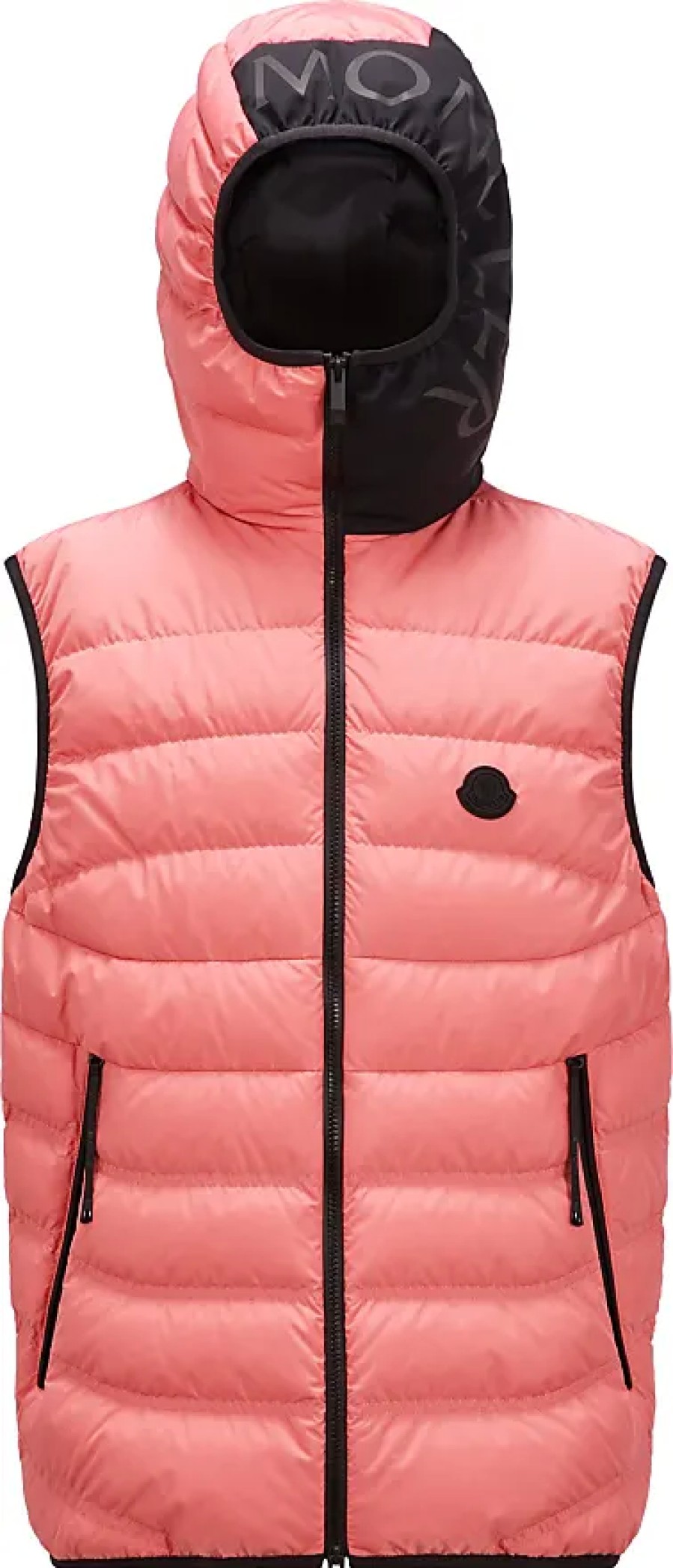 Uomini Moncler Gilet | Gilet Nubiera Piumino Rosa Taglia 4