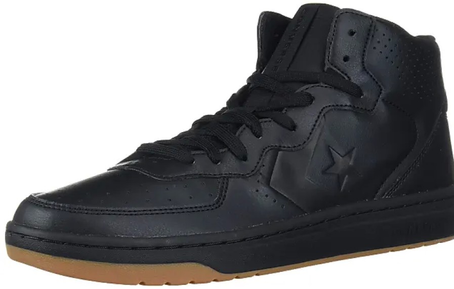 Donne Prada Scarpe Di Pelle | Sneaker Media In Pelle Rivale Unisex-Adulto, Nero/Nero/Miele Di Gomma, 3 M Us