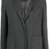 Donne Burberry Abiti | Blazer In Lana Monopetto Anni 2000 - Donna - Lana/Spandex/Elastan/Rayon - 38 - Grigio