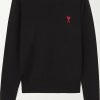 Donne Liverpool LA Maglioni | + Maglione In Lana Merino Ricamato Net Sustain - Nero - Xx Piccolo, X Piccolo, Piccolo, Medio, Grande, X Grande