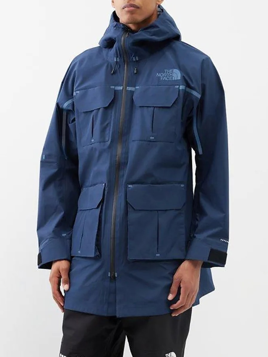 Uomini La parete nord Cappotti | Parka Rmst Futurelight Mountain - Uomo - Blu Marino