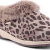 Donne Ganni Pantofole | Pantofola Scarlett In Vero Shearling In Pelle Con Stampa Leopardata A Nordstrom, Taglia 10.5-11Us